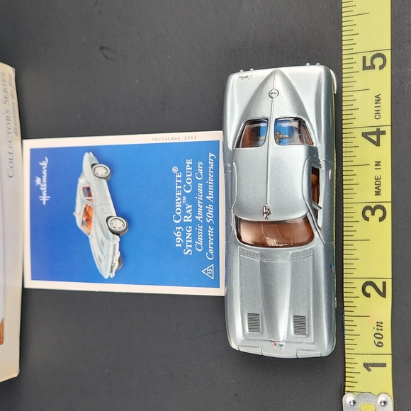 1963 Corvette Stingray Coupe Collectors Series Die Cast VTG 2003 GM - Picture 17 of 17